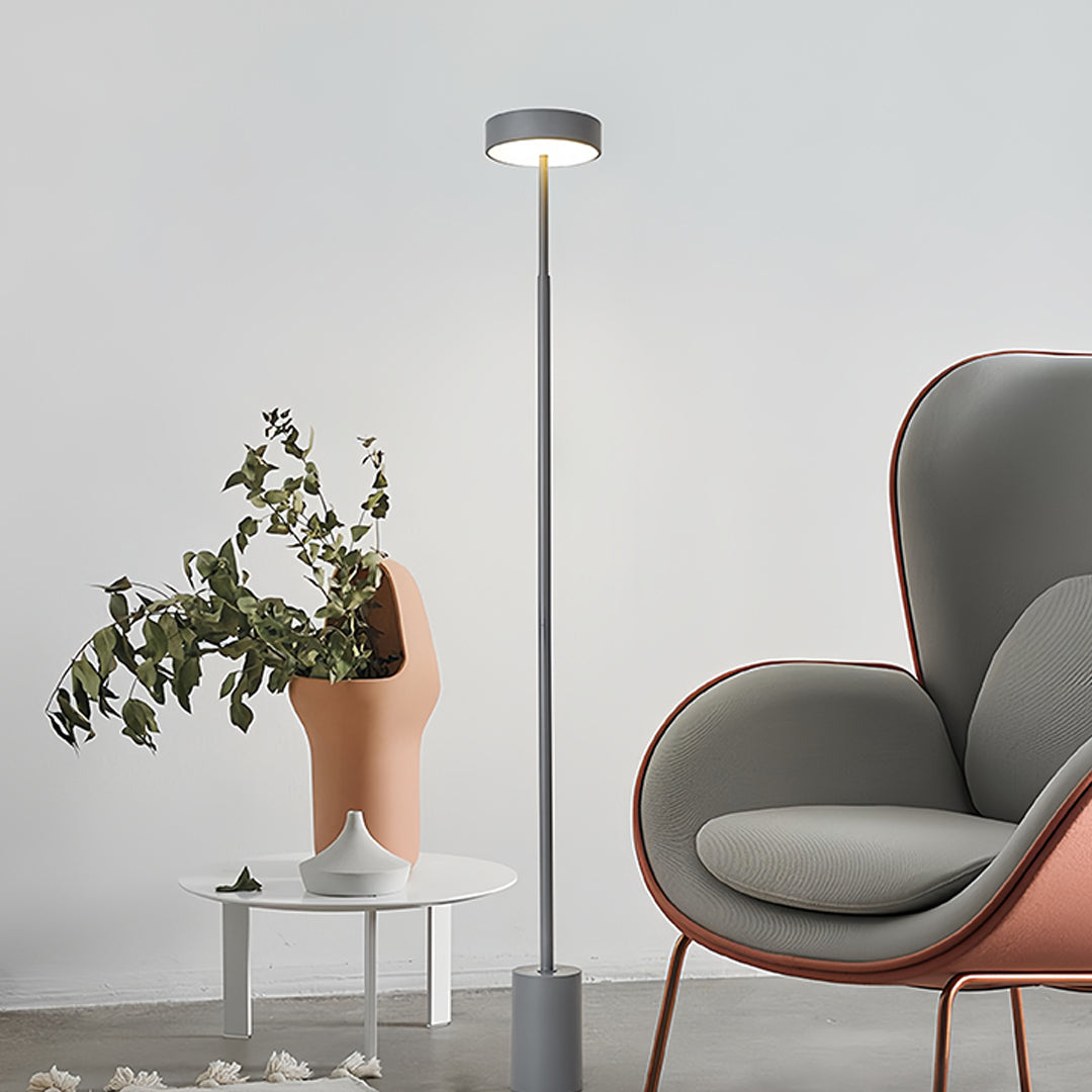 WINTHROP MODERN DIMMER POLE LAMP FOR READING