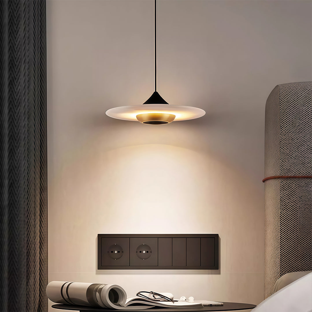 WINDSOR MARBLE UFO PENDANT LIGHT