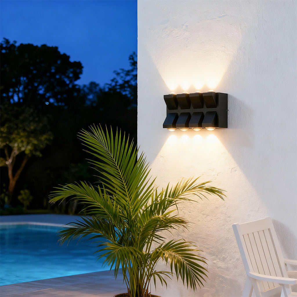 WINTERBOURNE BLACK LED OUTDOOR BIFACIAL LIGHTING FIXTURE