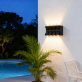 WINTERBOURNE BLACK LED OUTDOOR BIFACIAL LIGHTING FIXTURE