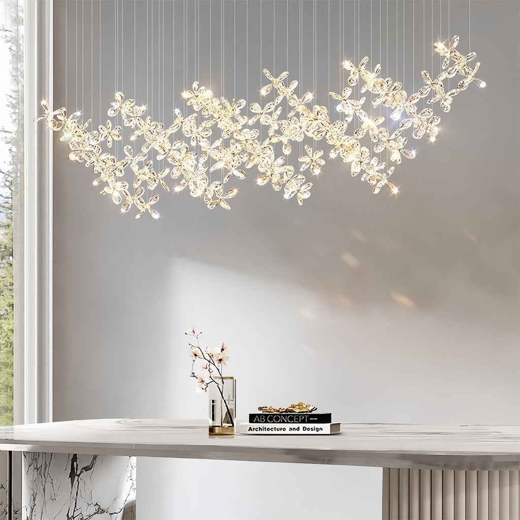 VERDANTIA CRYSTAL BLOOM CEILING LUMINAIRE
