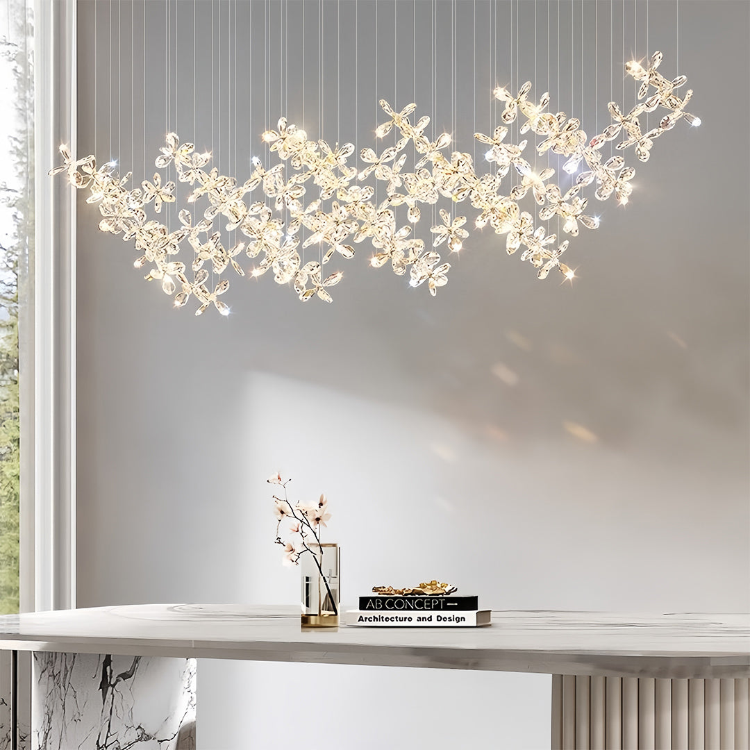 VERDANTIA CRYSTAL BLOOM CEILING LUMINAIRE