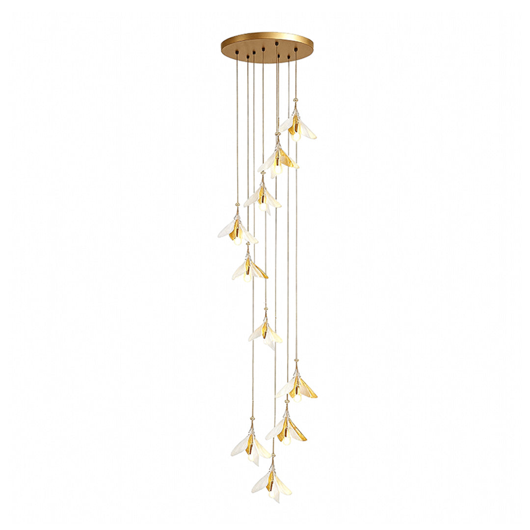 WINDSOR BLOOM CERAMIC CEILING FLORA CHANDELIER
