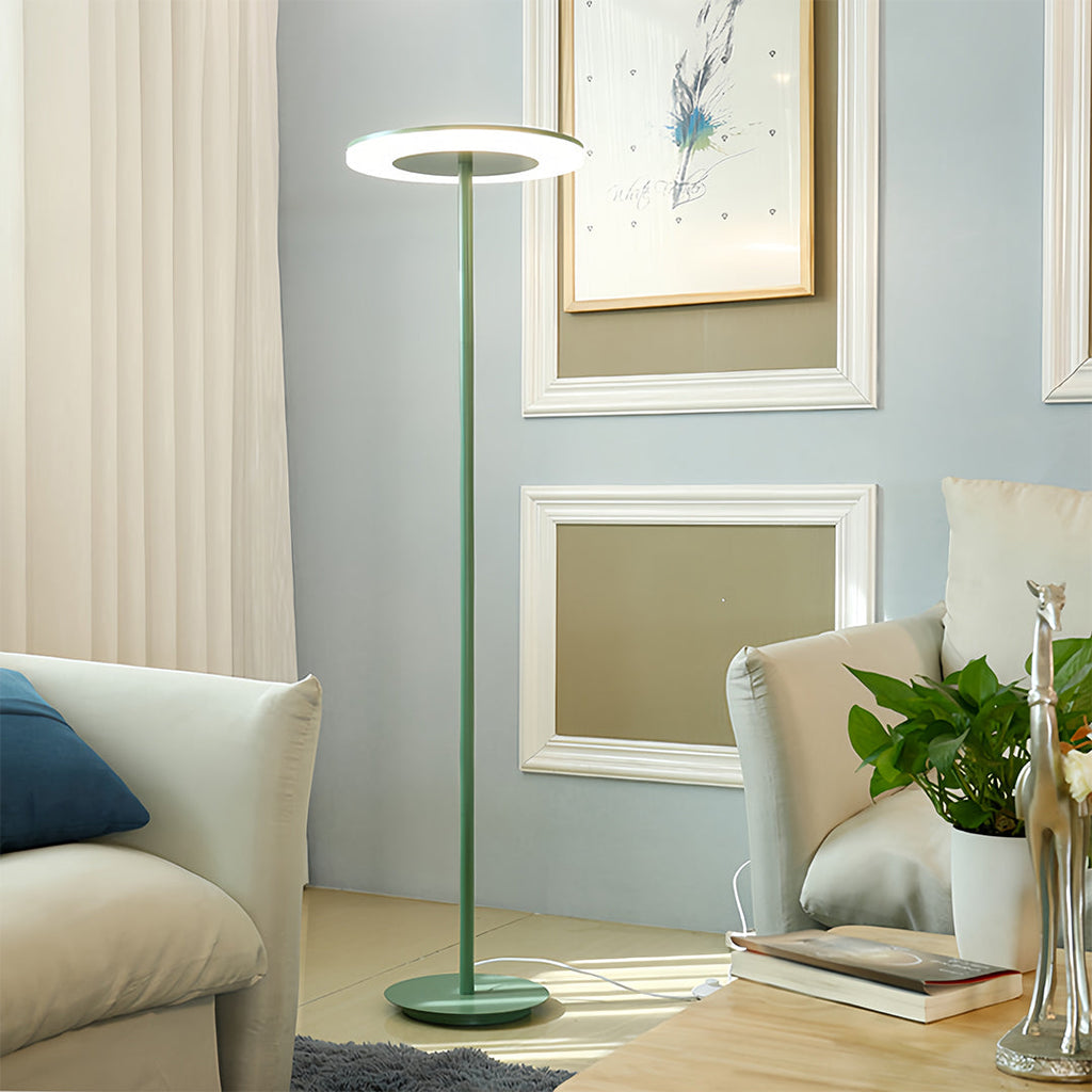 CHARLESTON PASTEL ORB DIMMABLE STAND LAMP