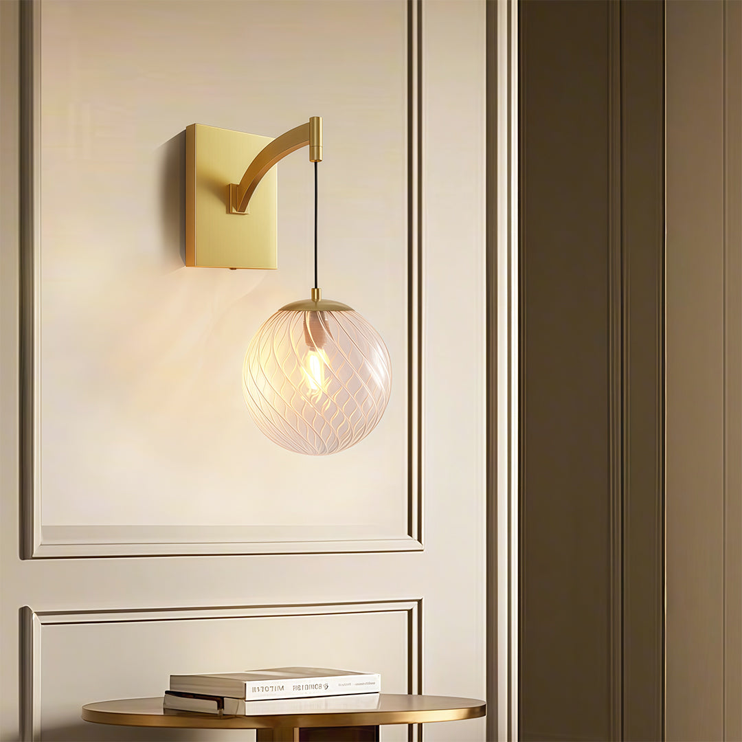 WINCHESTER GLOBE WALL SCONCE