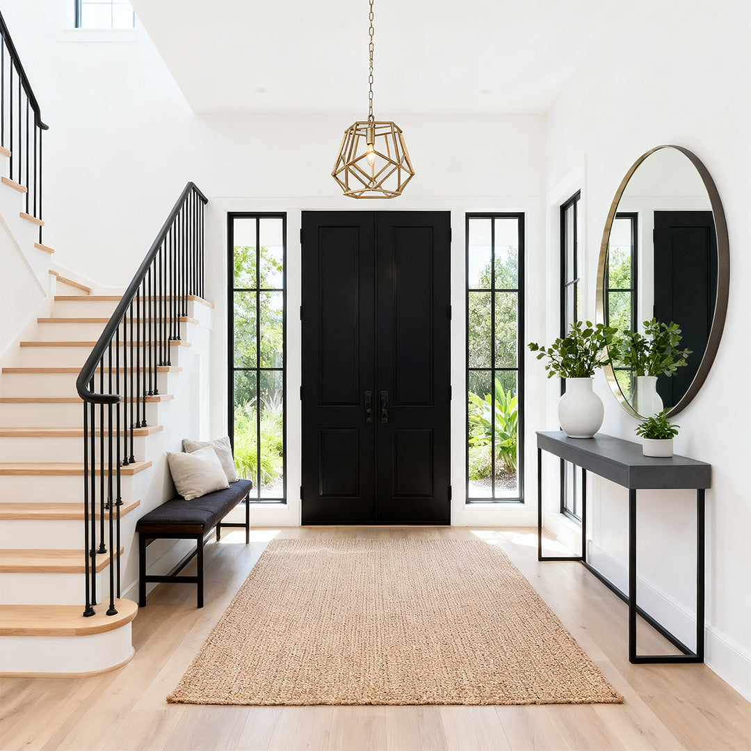 WINTHROP GOLD GEOMETRIC HANGING LANTERN