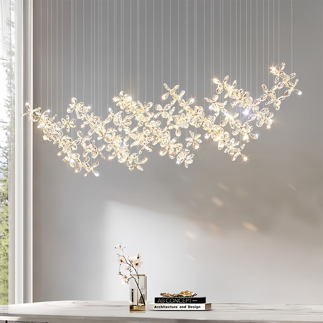 VERDANTIA CRYSTAL BLOOM CEILING LUMINAIRE