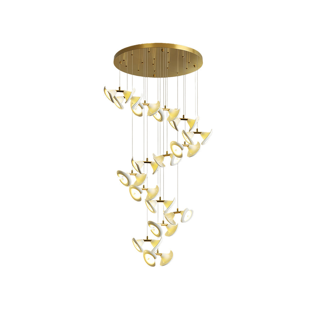 WINDSOR TULIP CERAMIC CEILING LANTERN