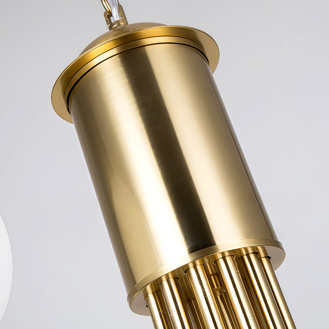 WINDSOR SPIRAL ORB CEILING LUMINAIRE