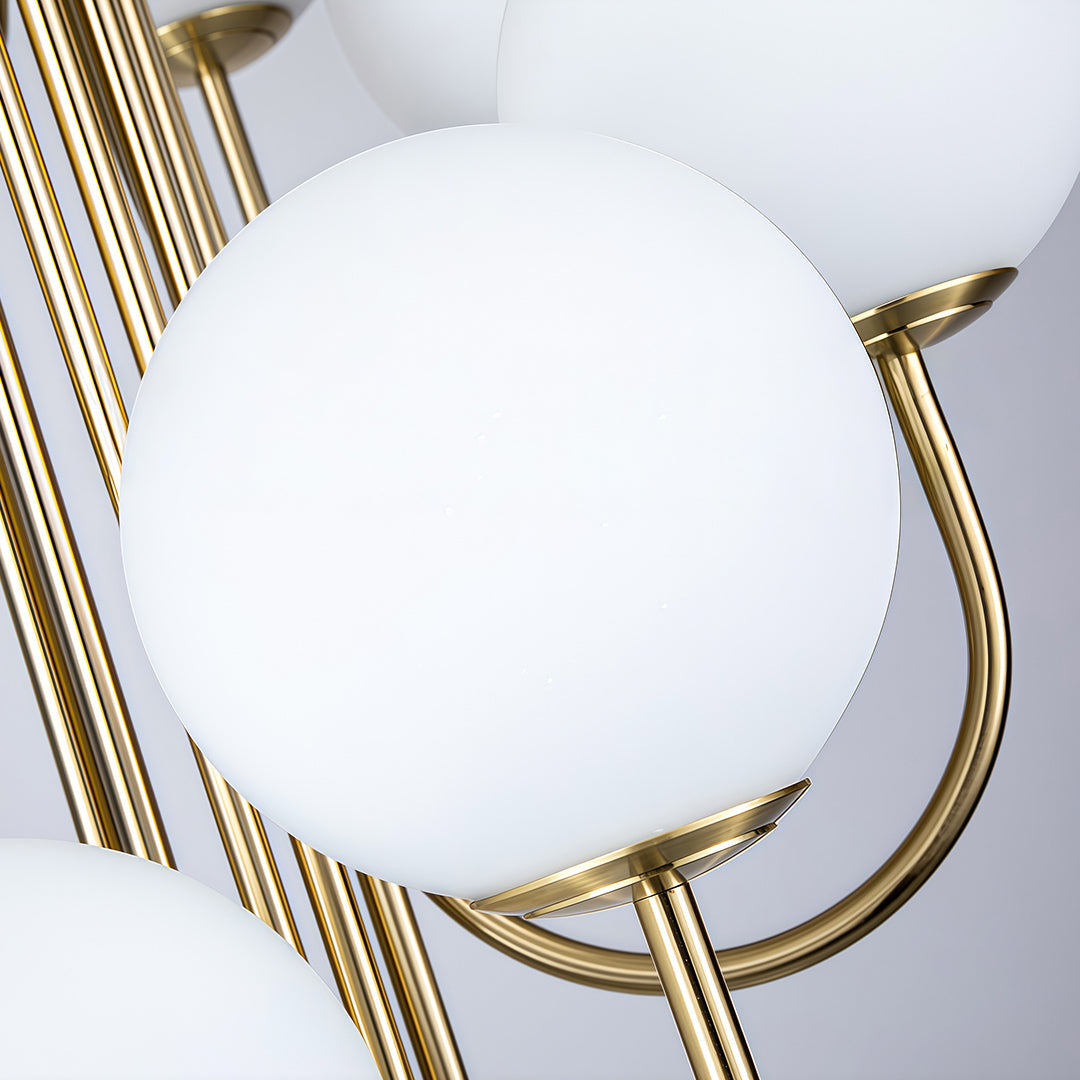 WINDSOR SPIRAL ORB CEILING LUMINAIRE