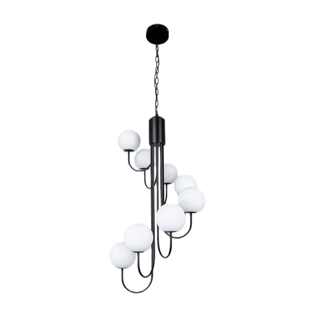 WINDSOR SPIRAL ORB CEILING LUMINAIRE