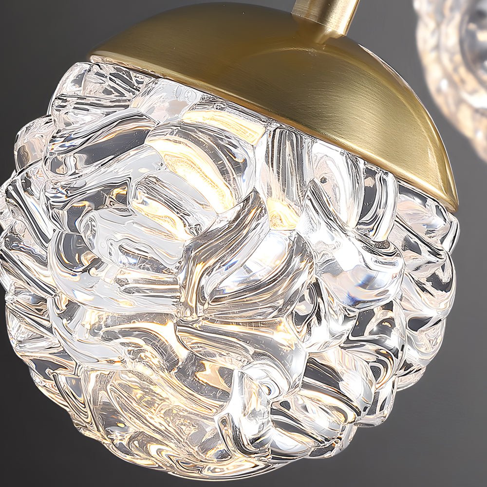 WINDSOR PINEAPPLE ORBITAL LED STAIRCASE SUSPENSION LIGHTING
