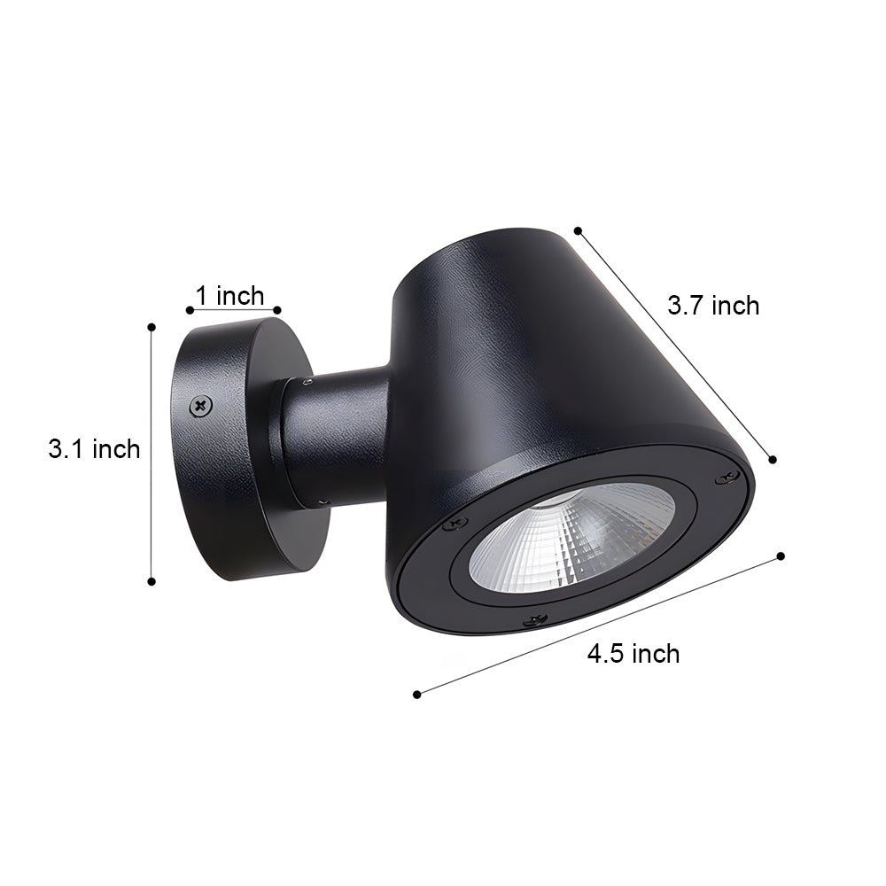 WINTHORPE WEATHERPROOF LED WALL LANTERN FOR DISTANT ILLUMINATION