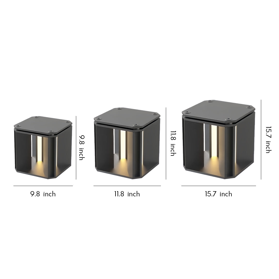 RAVENSHILL OUTDOOR METAL PILLAR LANTERN