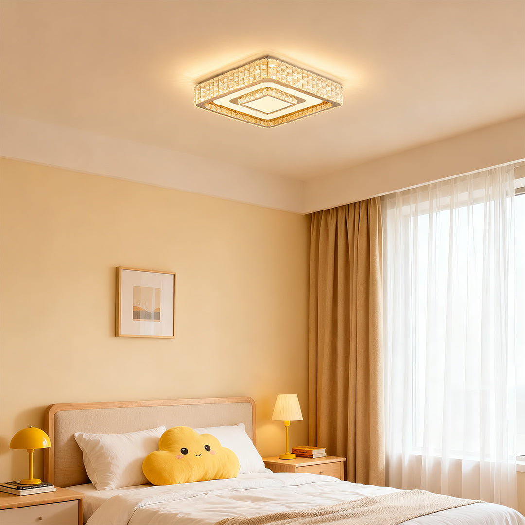 RAVENHURST CRYSTAL EMBRACE FLUSH LIGHT