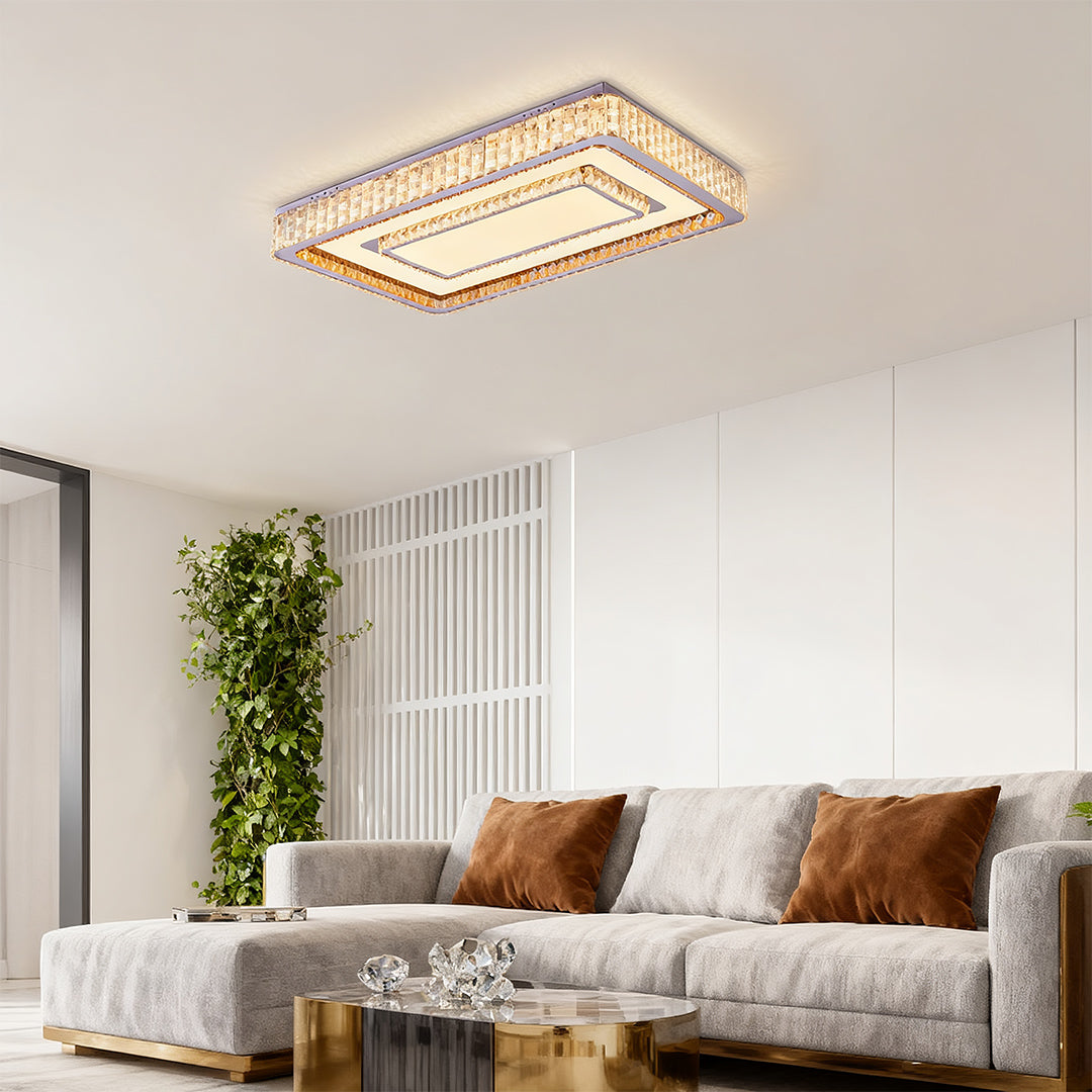 RAVENHURST CRYSTAL EMBRACE FLUSH LIGHT