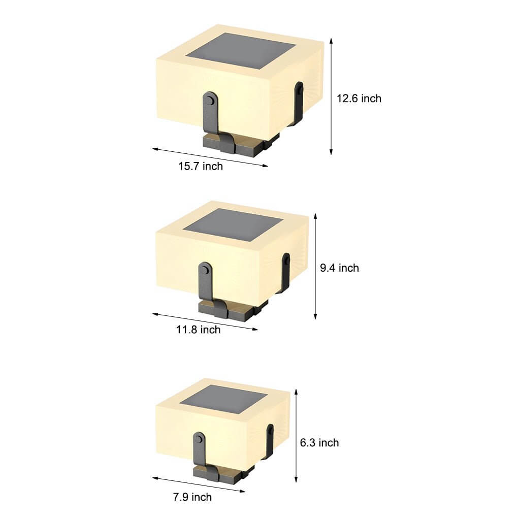 WINDSOR SQUARE IP65 AQUATIC SOLAR FENCE ILLUMINATORS