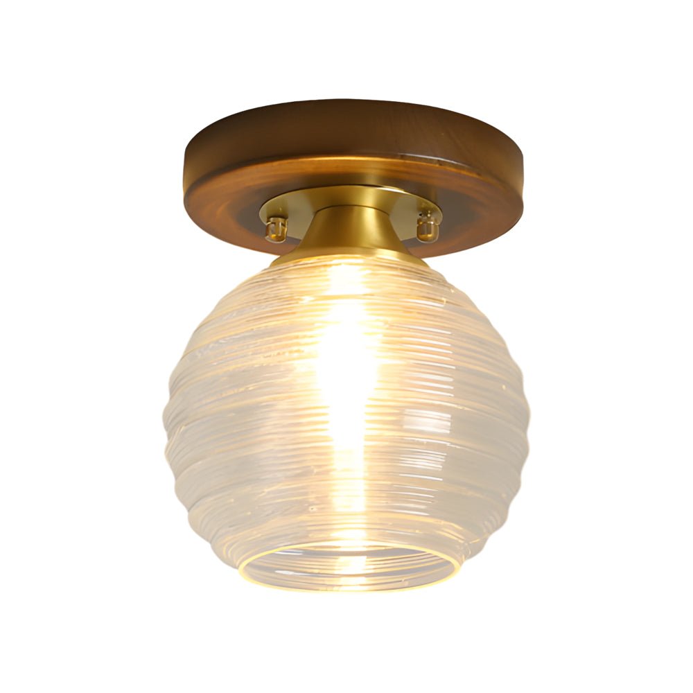 WINCHESTER RUSTIC SQUARE IRON CEILING LANTERN
