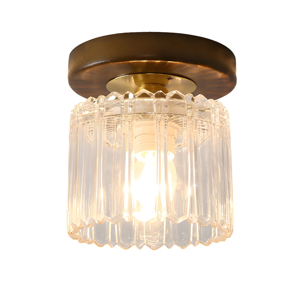 WINCHESTER RUSTIC SQUARE IRON CEILING LANTERN