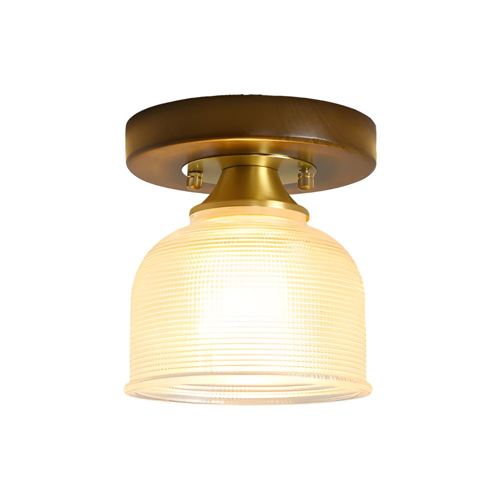 WINCHESTER RUSTIC SQUARE IRON CEILING LANTERN