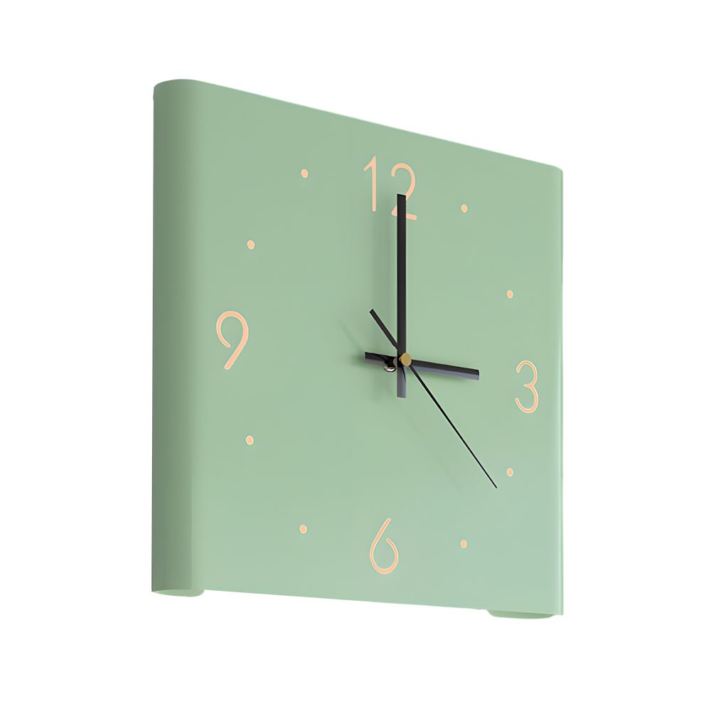 WINTHORPE SILENT SQUARE LED CORNER TIMEPIECE