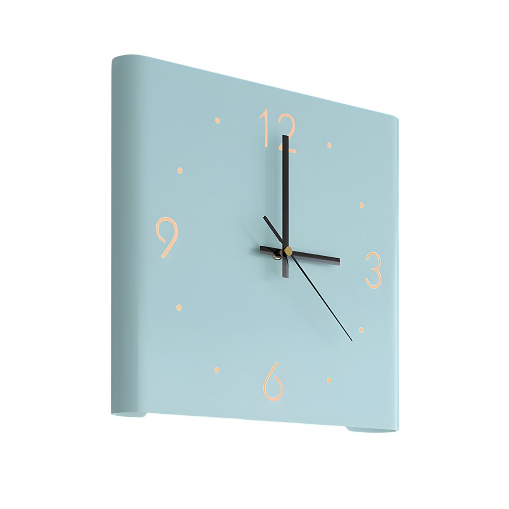 WINTHORPE SILENT SQUARE LED CORNER TIMEPIECE