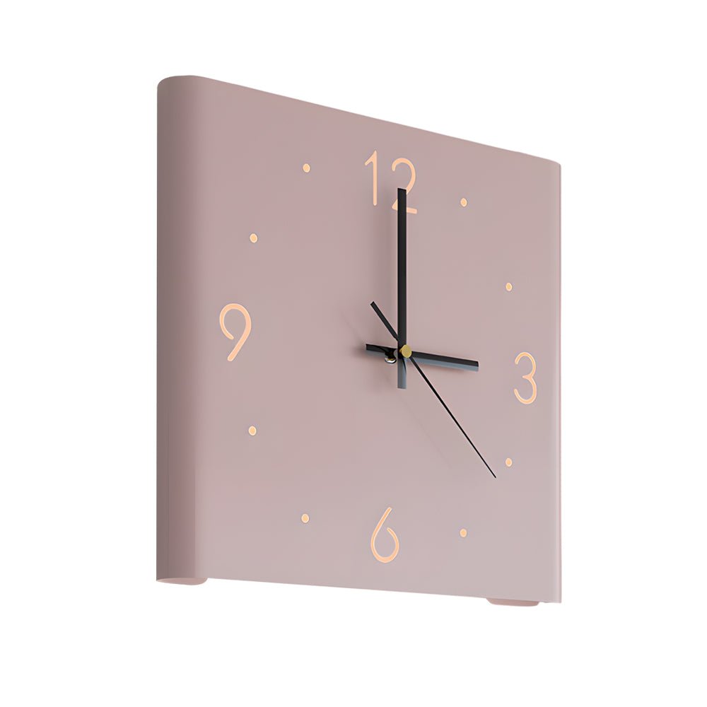 WINTHORPE SILENT SQUARE LED CORNER TIMEPIECE