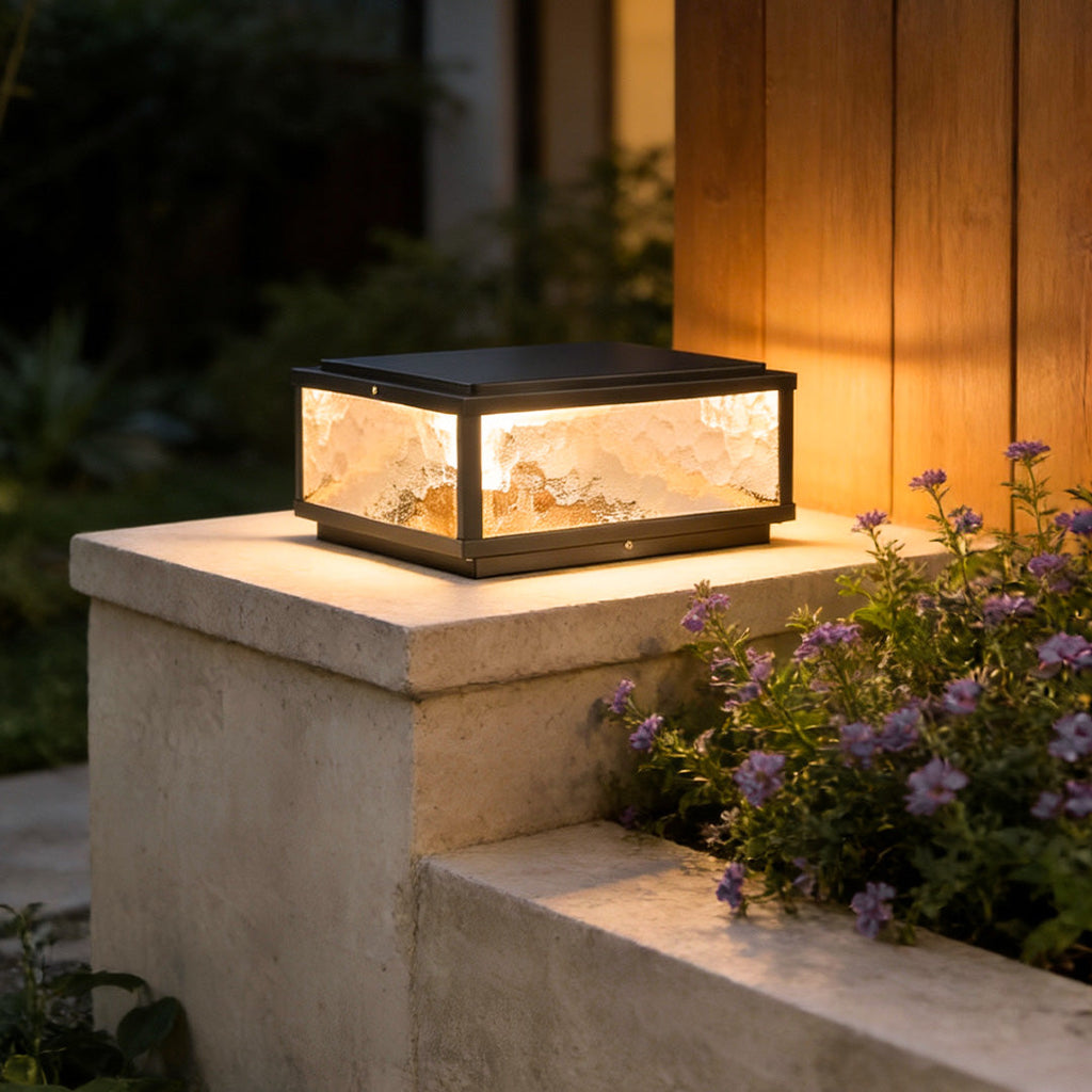 RAVENSHILL SQUARE LED OUTDOOR PILLAR LANTERN
