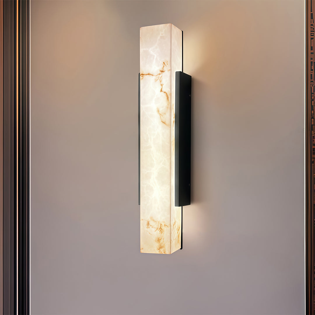 WINDSOR STONE QUAD WALL LANTERN - LED CLOUD-INSPIRED WATER-RESISTANT LIGHTING