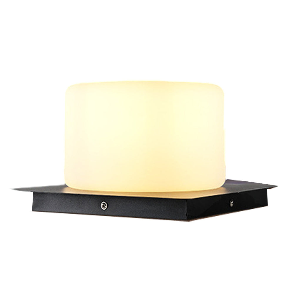 WINCHESTER AQUAPROOF OUTDOOR COLUMN LIGHTS WITH POLYETHYLENE SHADE