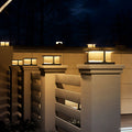 WINDSOR SQUARE STAINLESS STEEL COURTYARD LANTERN