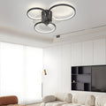 WINDSOR CIRCLE TRIO DIMMER LED CEILING FAN LIGHT