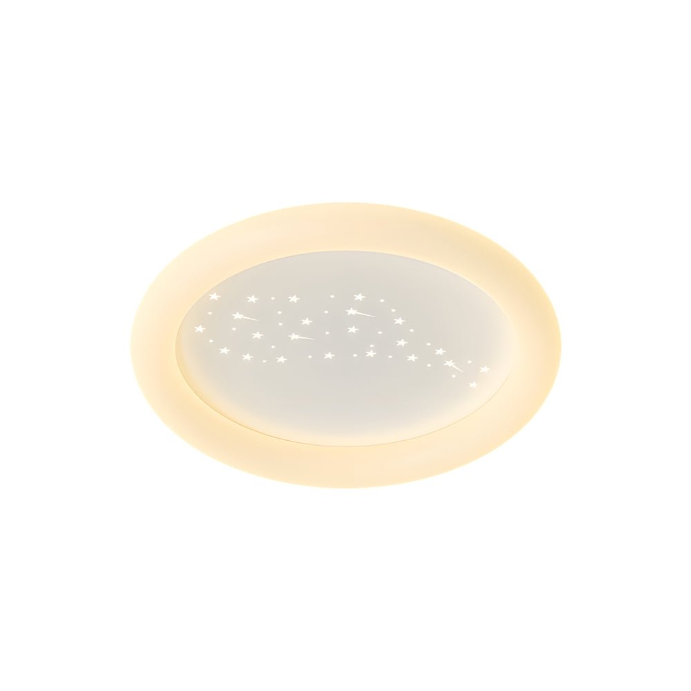 WHITECREST MODERN MILKY LED TRILIGHT CEILING LUMINAIRE