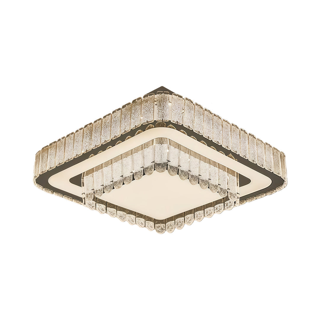 WINDSOR CRYSTAL FLUSH MOUNT CEILING ILLUMINATION