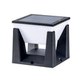RAVENSCROFT SOLAR GARDEN PILLAR LIGHT WITH WEATHER-RESISTANT DESIGN