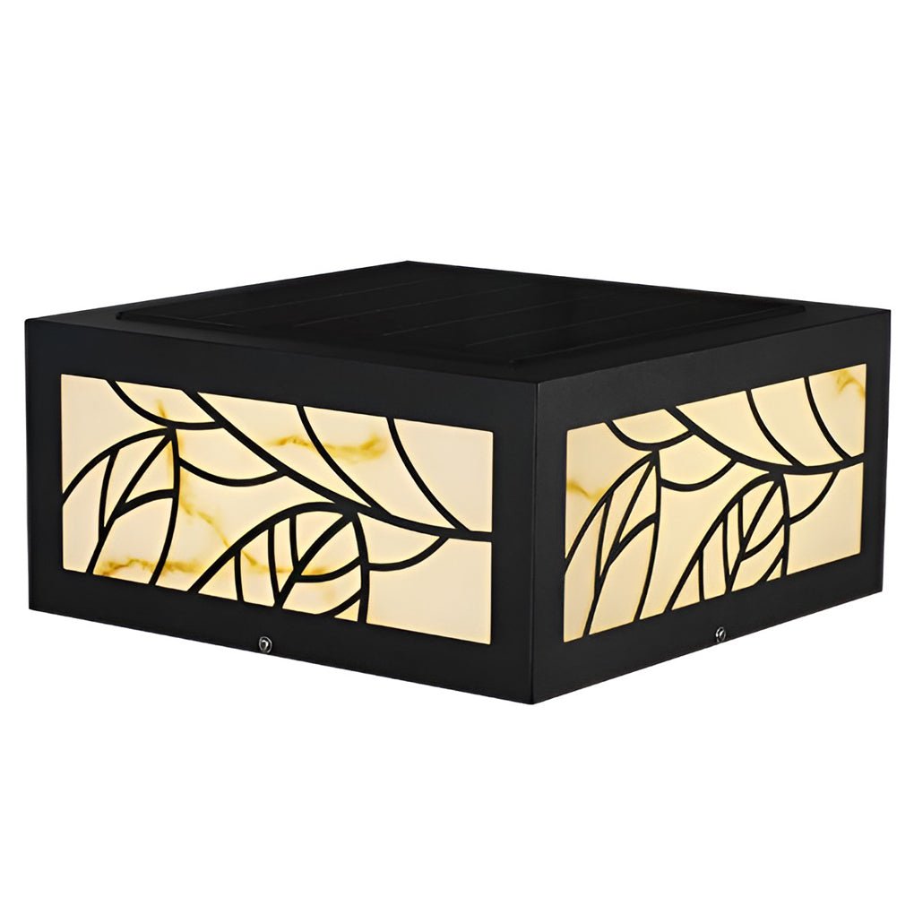 WINCHESTER SQUARE LED GARDEN PILLAR LIGHT