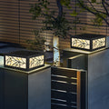 WINCHESTER SQUARE LED GARDEN PILLAR LIGHT