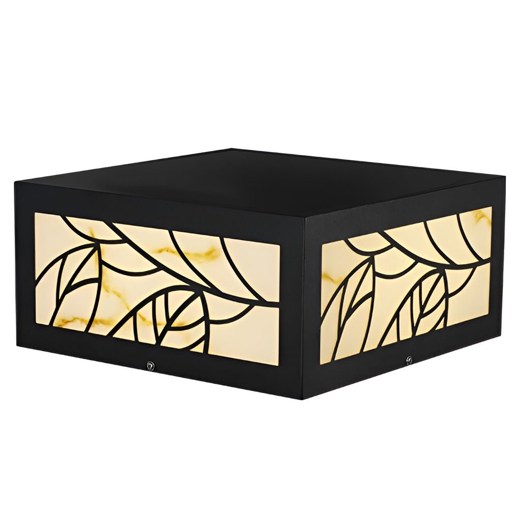 WINCHESTER SQUARE LED GARDEN PILLAR LIGHT