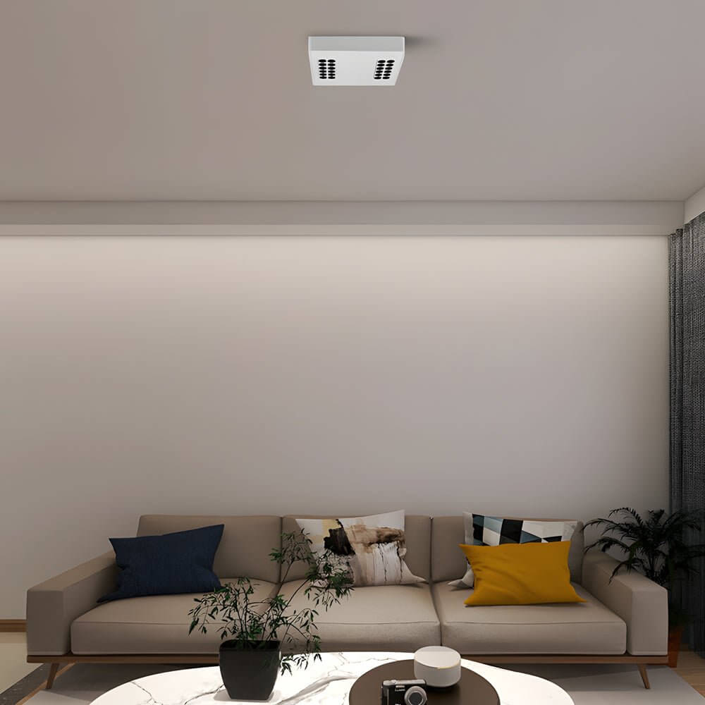 WINDSOR SQUARE ALUMINUM LED CEILING ILLUMINATOR