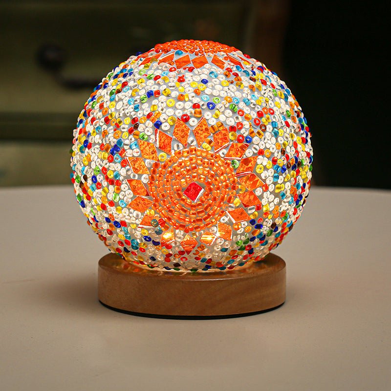 CLAREMONT MOSAIC ILLUMINATION LANTERN