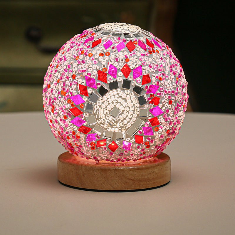 CLAREMONT MOSAIC ILLUMINATION LANTERN