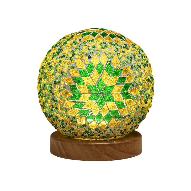 CLAREMONT MOSAIC ILLUMINATION LANTERN