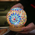 CLAREMONT MOSAIC ILLUMINATION LANTERN