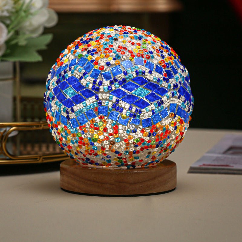 CLAREMONT MOSAIC ILLUMINATION LANTERN