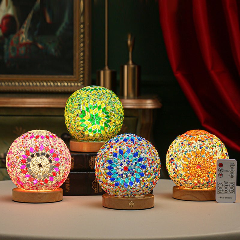 CLAREMONT MOSAIC ILLUMINATION LANTERN