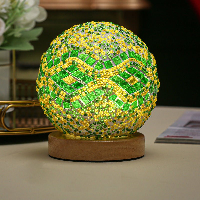CLAREMONT MOSAIC ILLUMINATION LANTERN