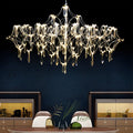WINDSOR CRYSTAL DROPLET LED CHANDELIER
