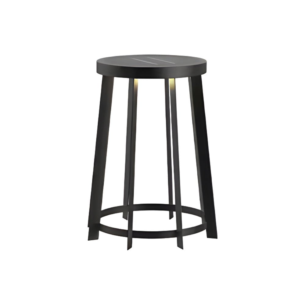 WINDSOR SOLAR-ILLUMINATED ROUND SEAT LIGHTING