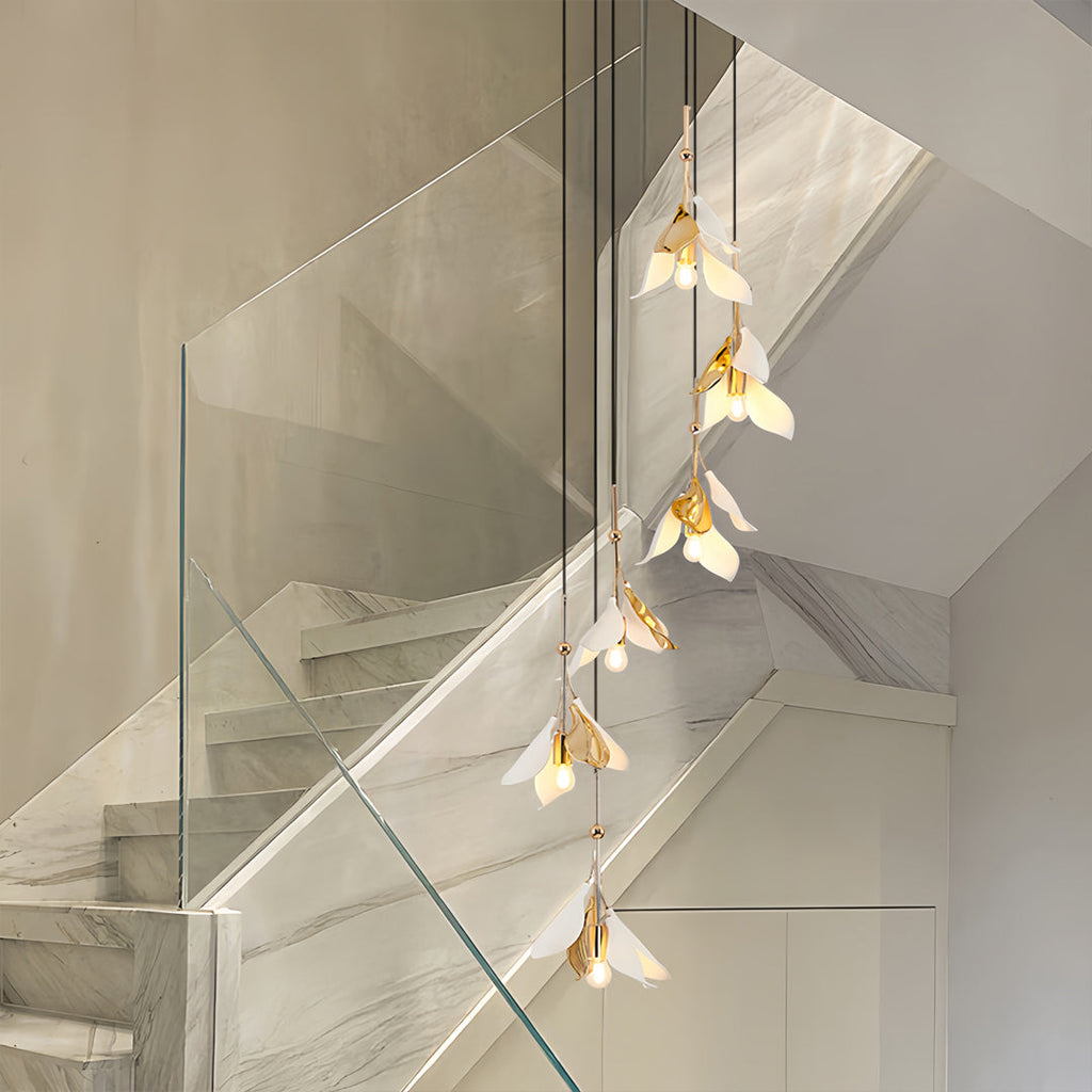 WINDSOR BLOOM CERAMIC CEILING FLORA CHANDELIER