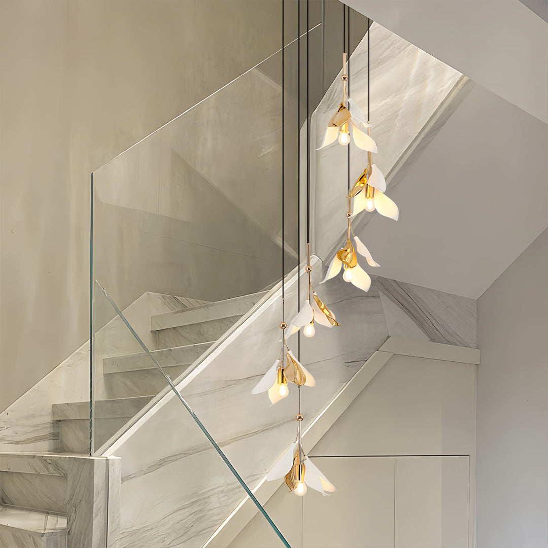 WINDSOR BLOOM CERAMIC CEILING FLORA CHANDELIER
